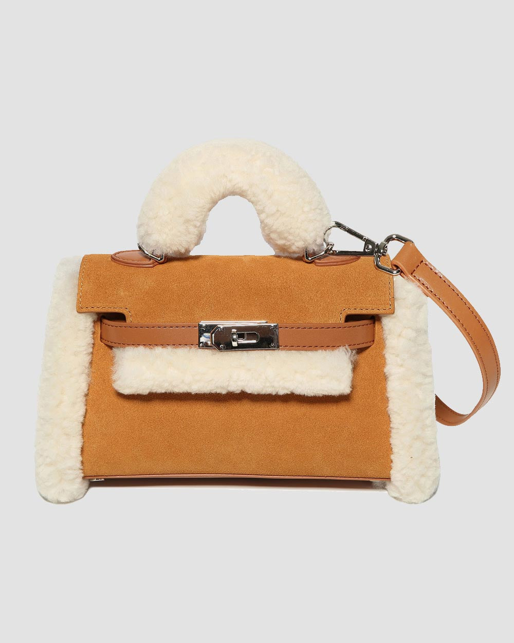 aspen tote ugg bag chestnut front