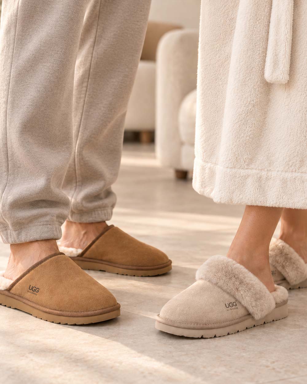 banner ugg slippers scuffs