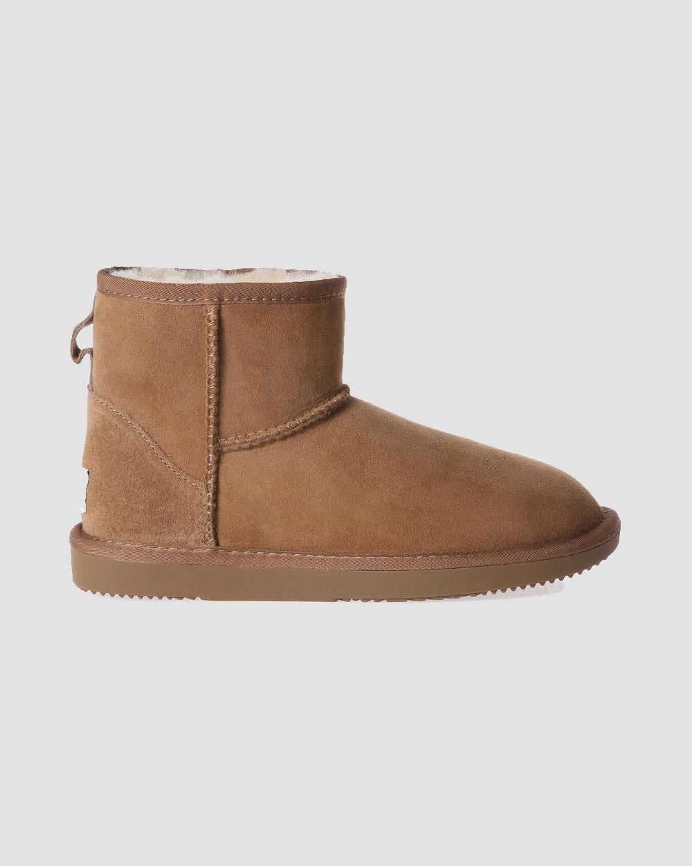 classic mini uggs chestnut side