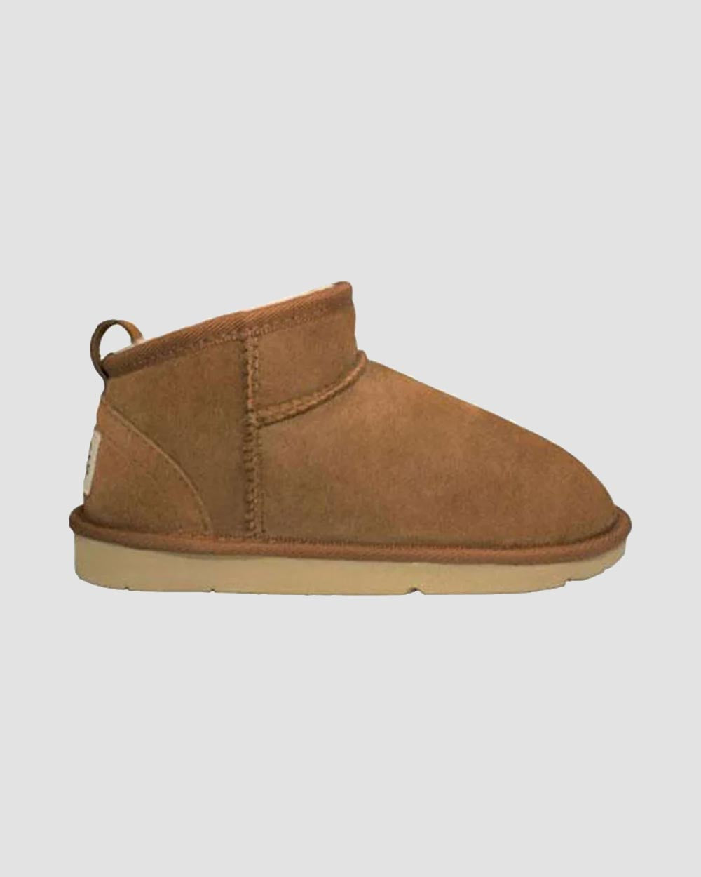 classic ultra mini ugg boots chestnut side