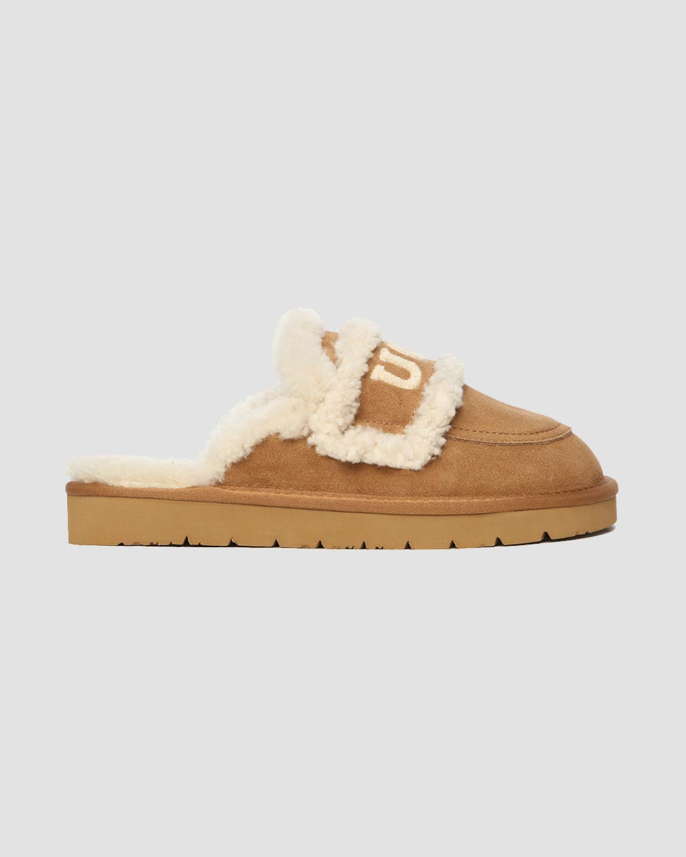 erin ugg scuffs chestnut side
