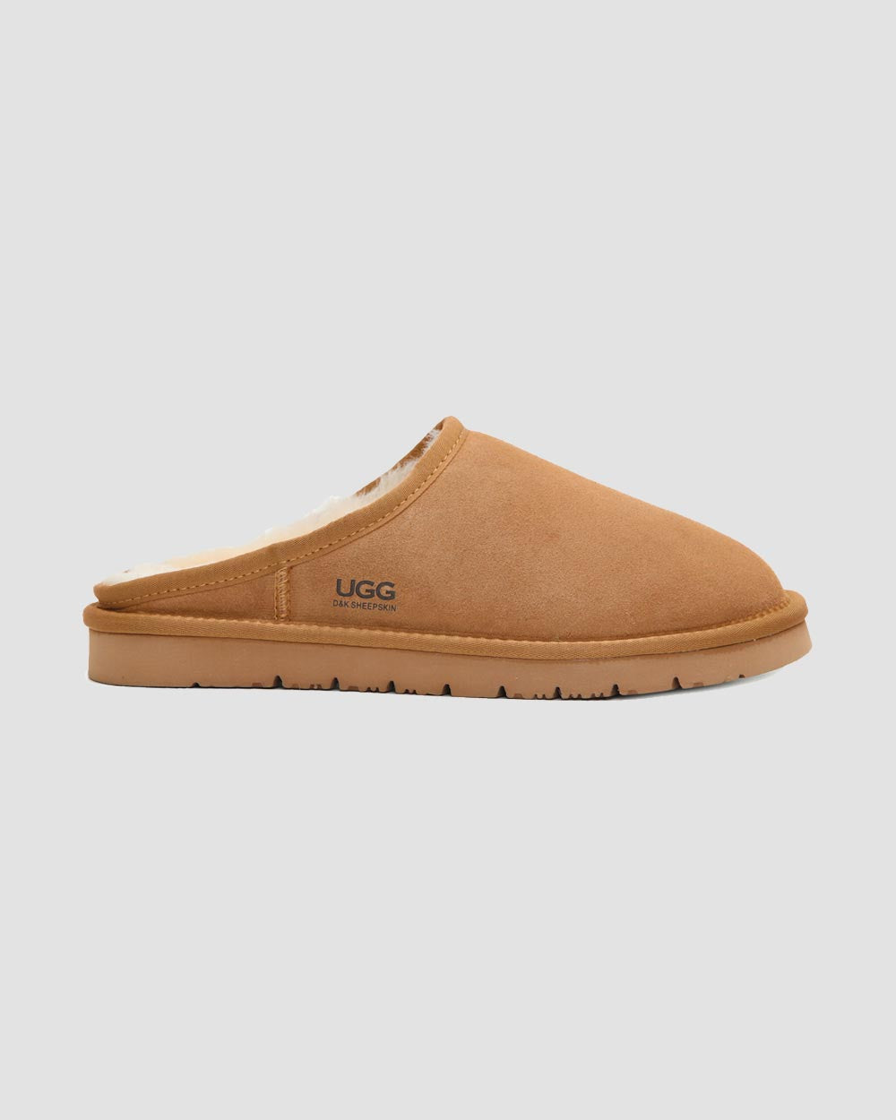 mens classic slip on uggs chestnut side