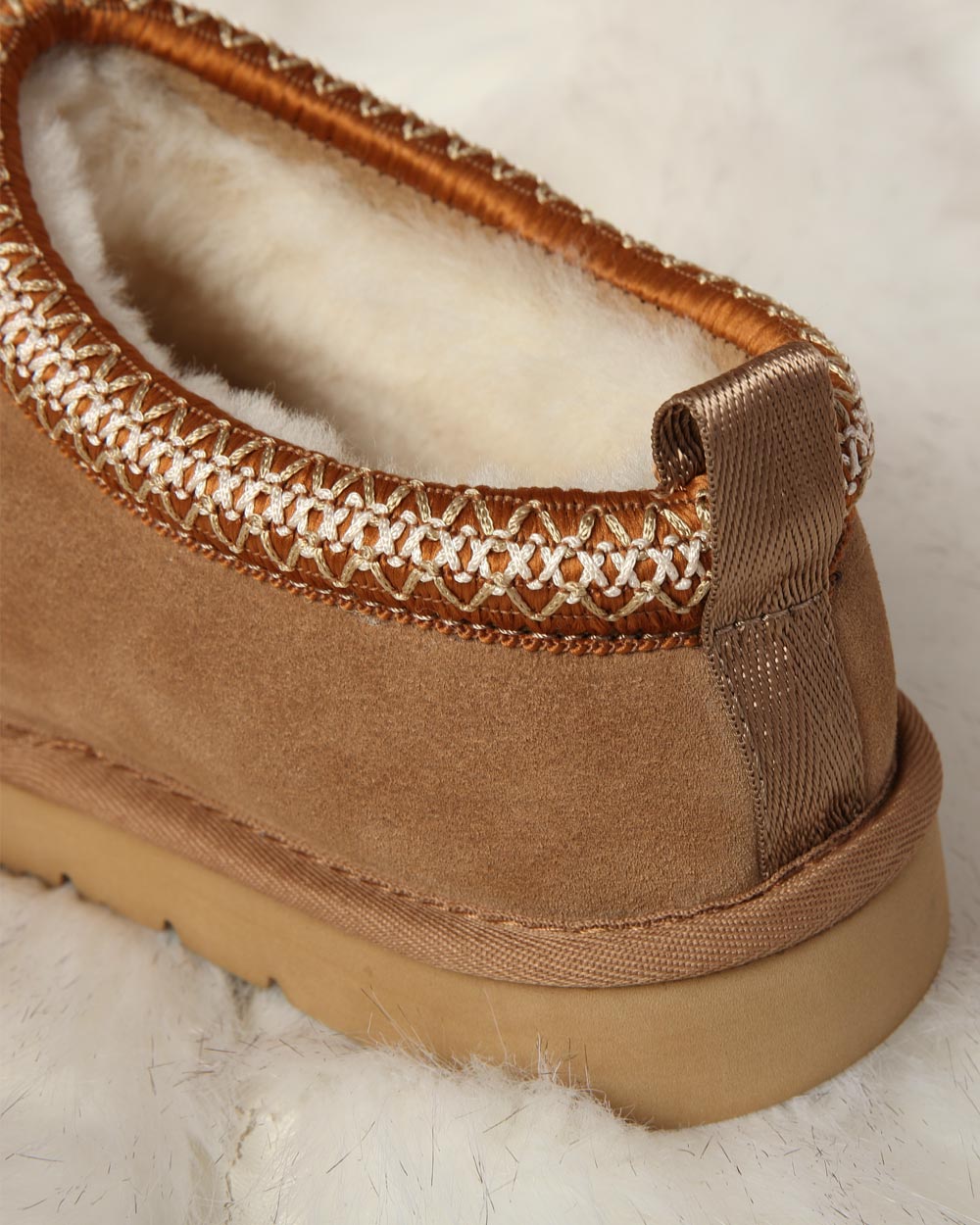 tasman ugg slippers chestnut live