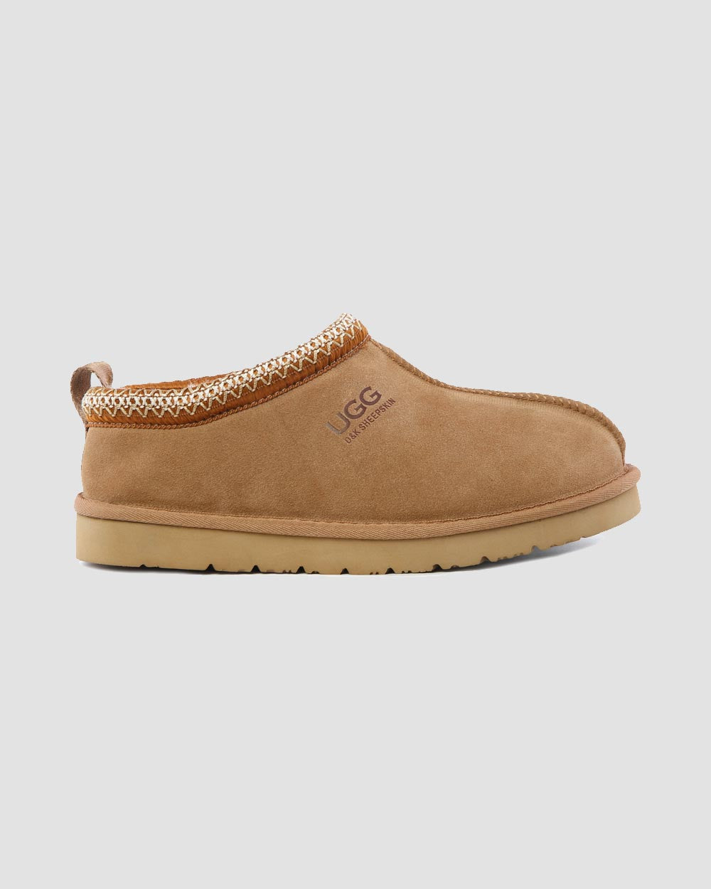 tasman ugg slippers chestnut side