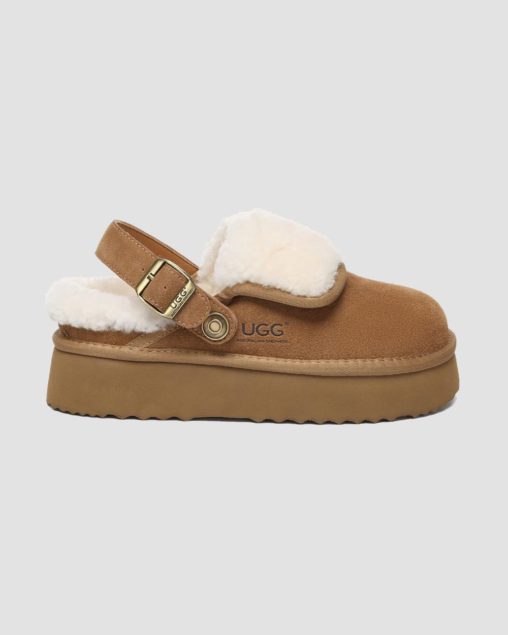 Tenley Platform Ugg Slippers Adjustable Slingback Style Uggs
