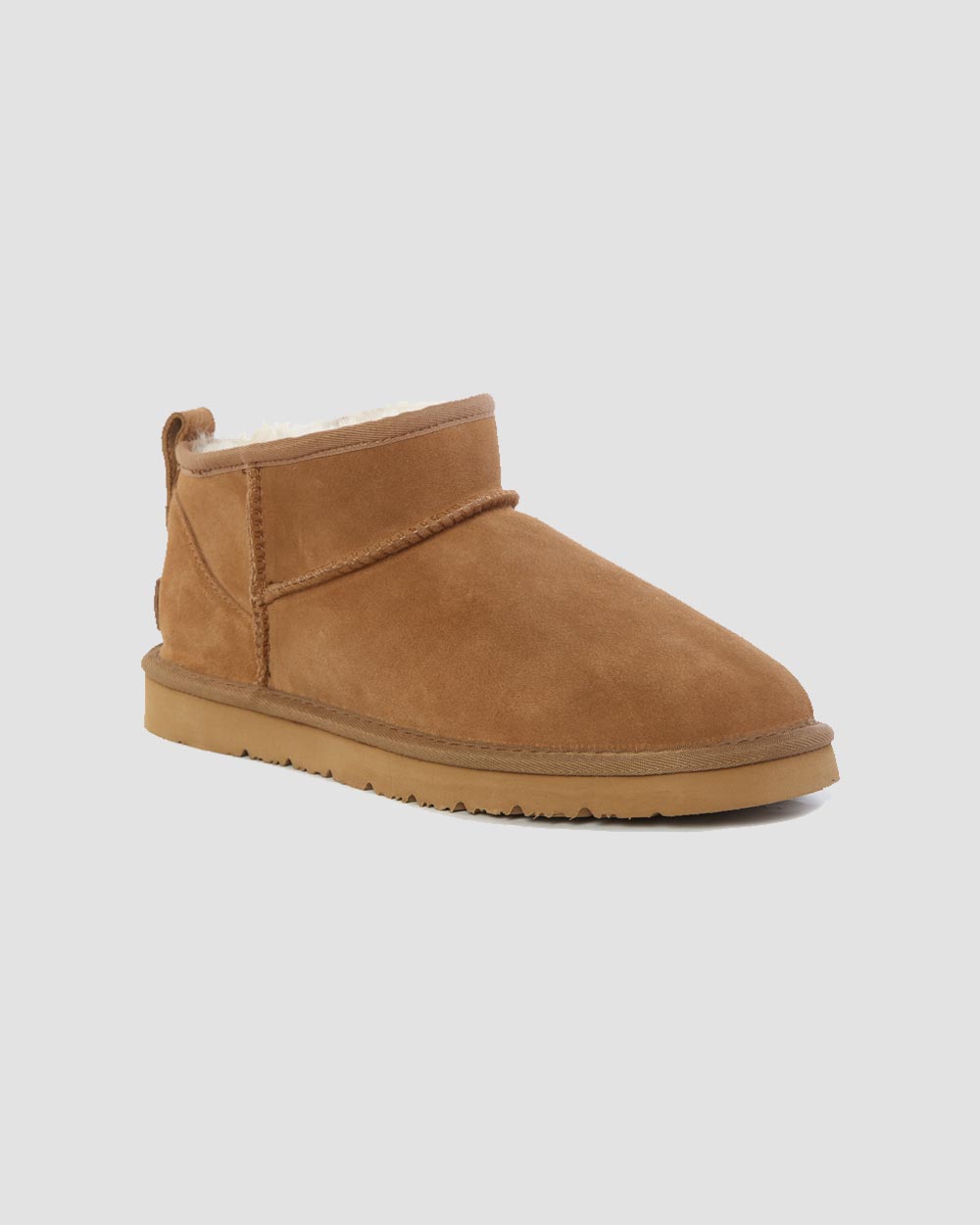 ultra mini ugg boots chestnut angle