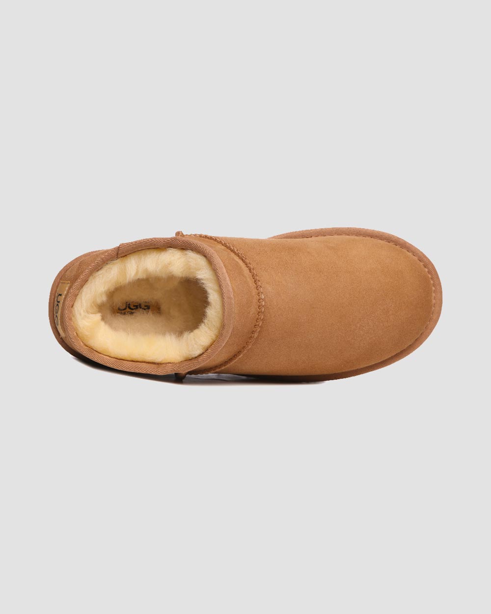 ultra mini ugg slipper chestnut top