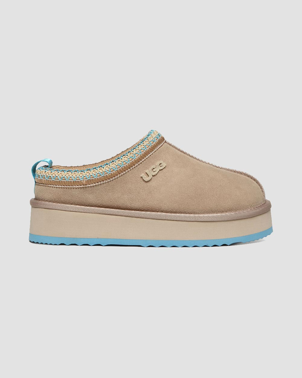 alessia bold platform ugg slippers mustard seed side