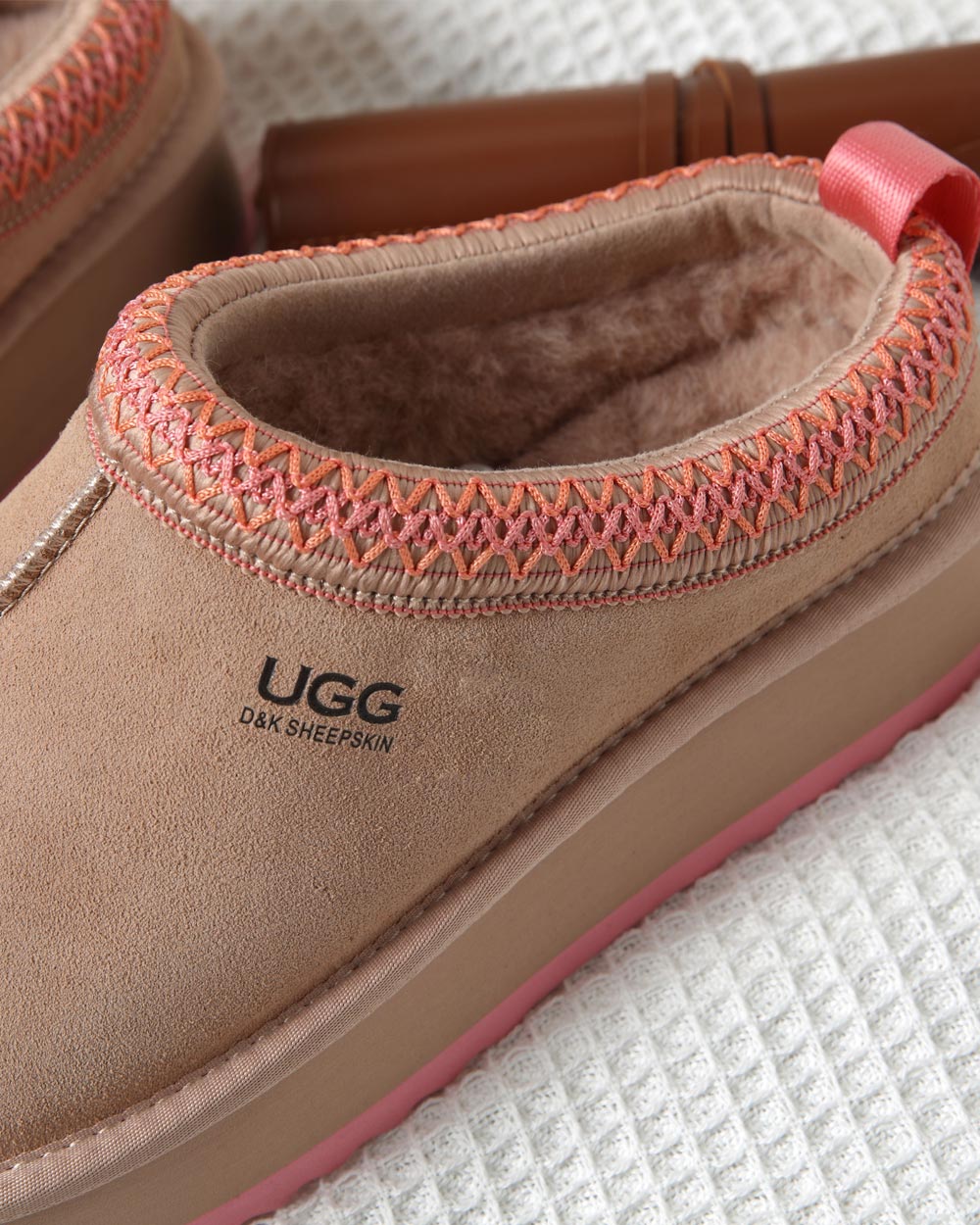 alessia platform uggs vally brown pink live