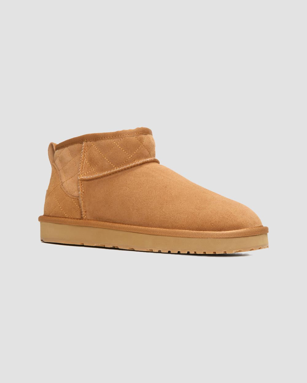 argyle ultra mini uggs chestnut angle