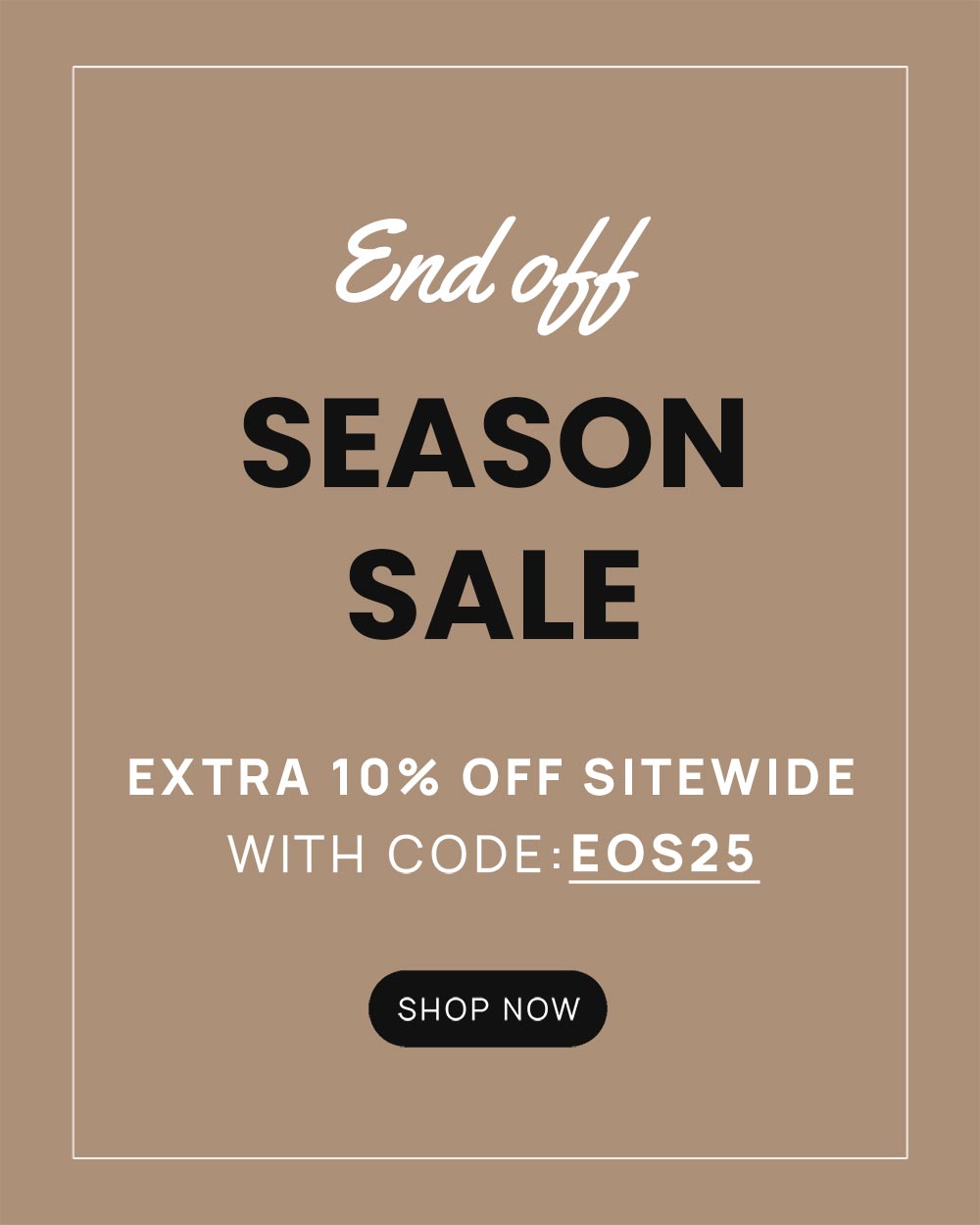 banner uggs end of season sale