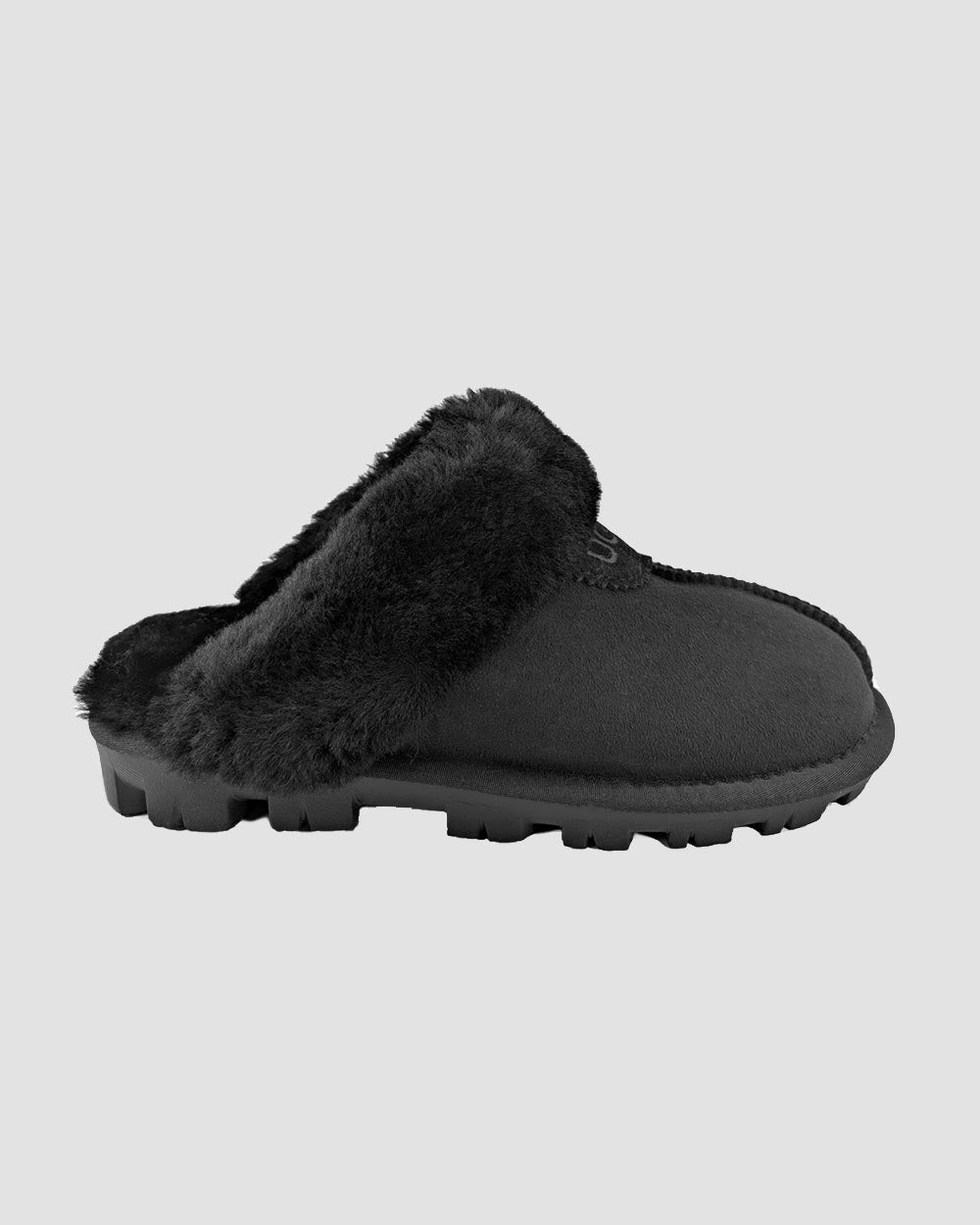 charlotte ugg scuffs black side