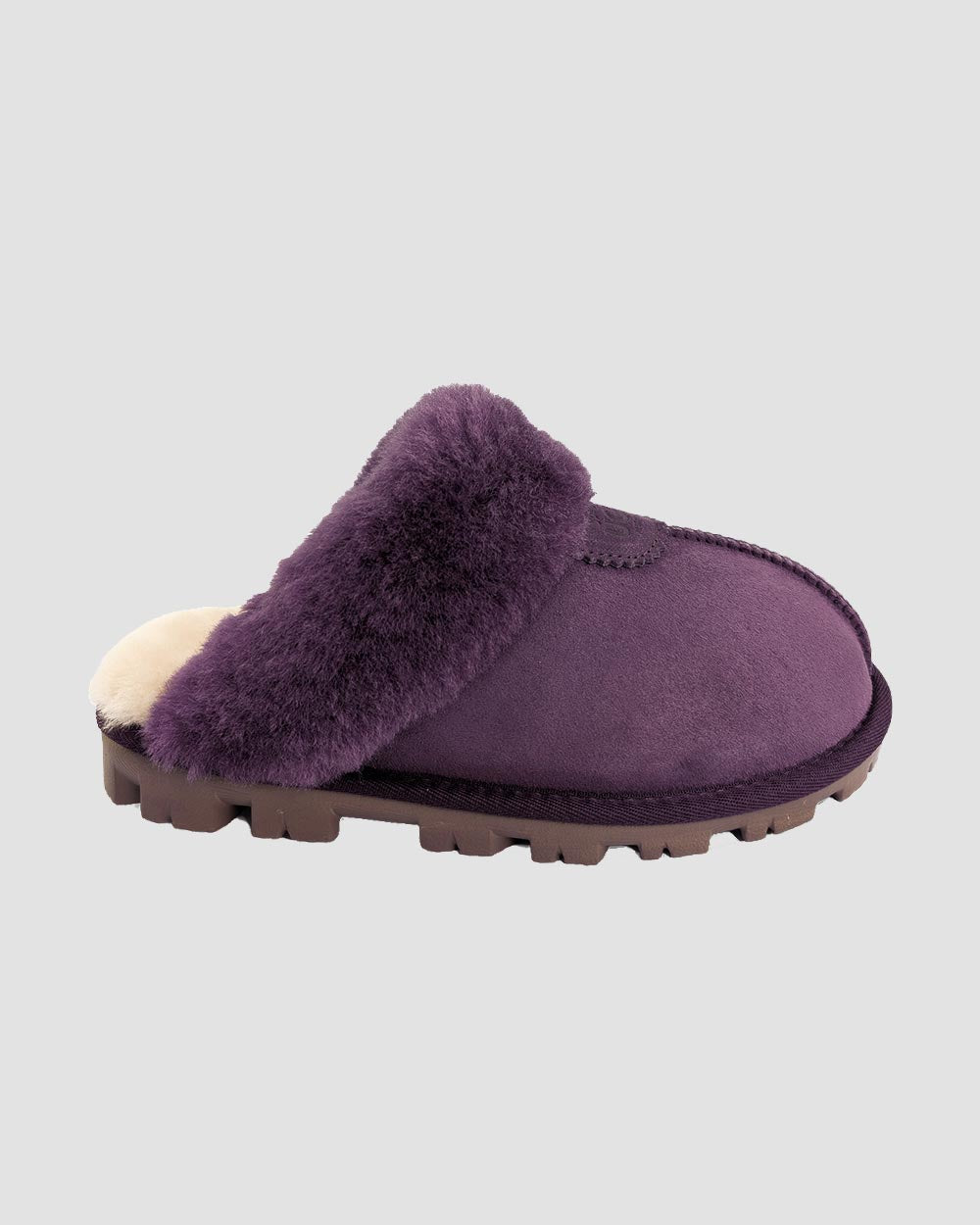 charlotte ugg scuffs raisin side