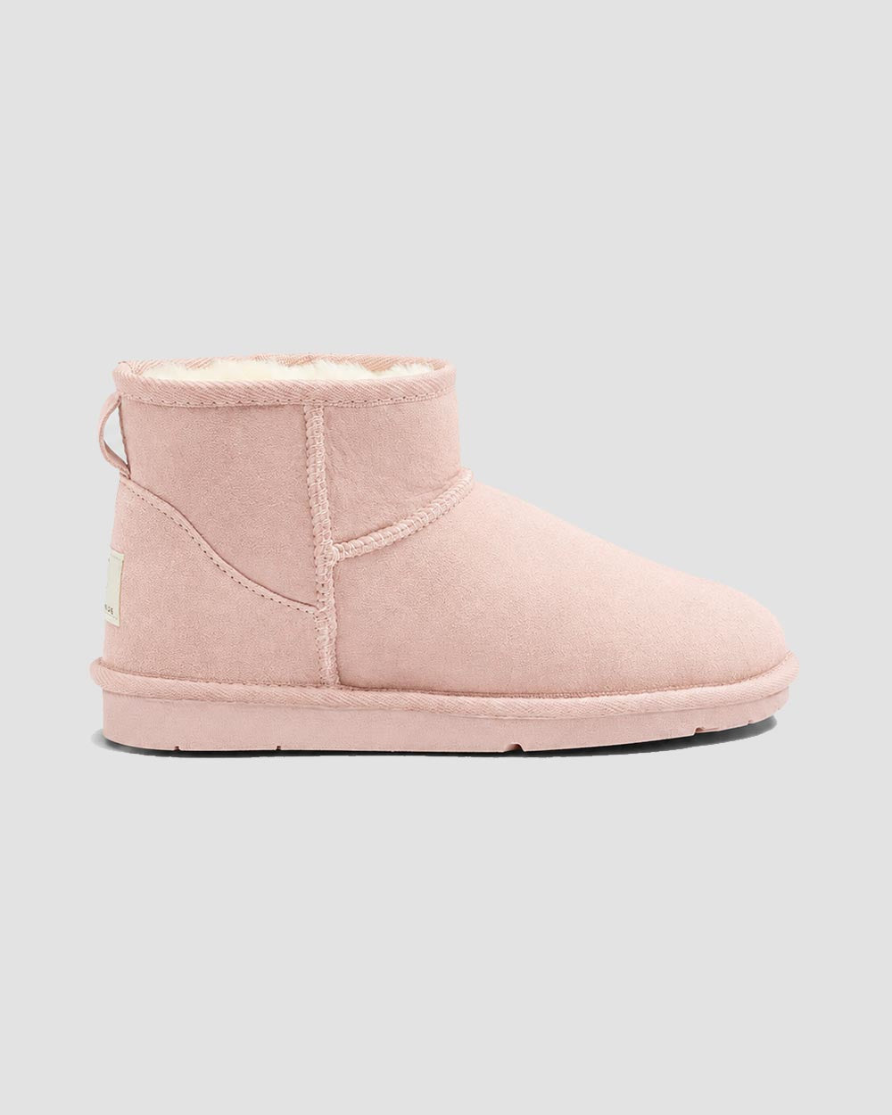 classic mini ugg boots pastel pink side