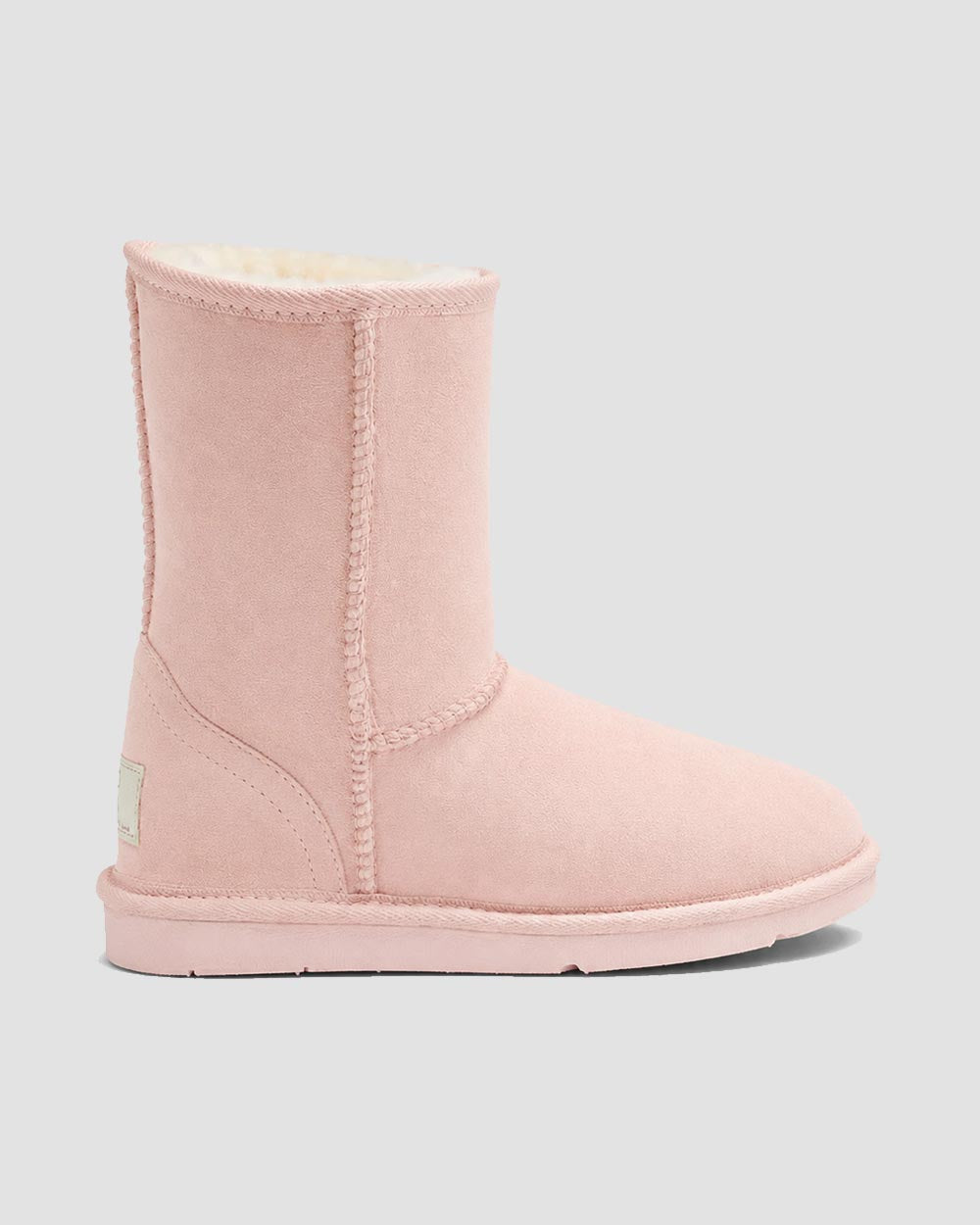 classic short ugg boots pastel pink side