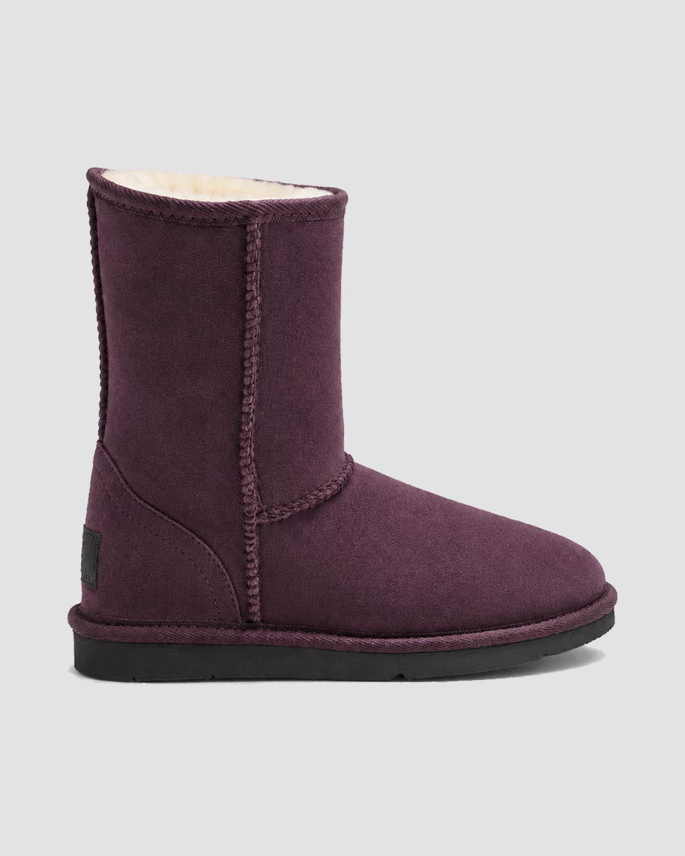 classic short ugg boots raisin side