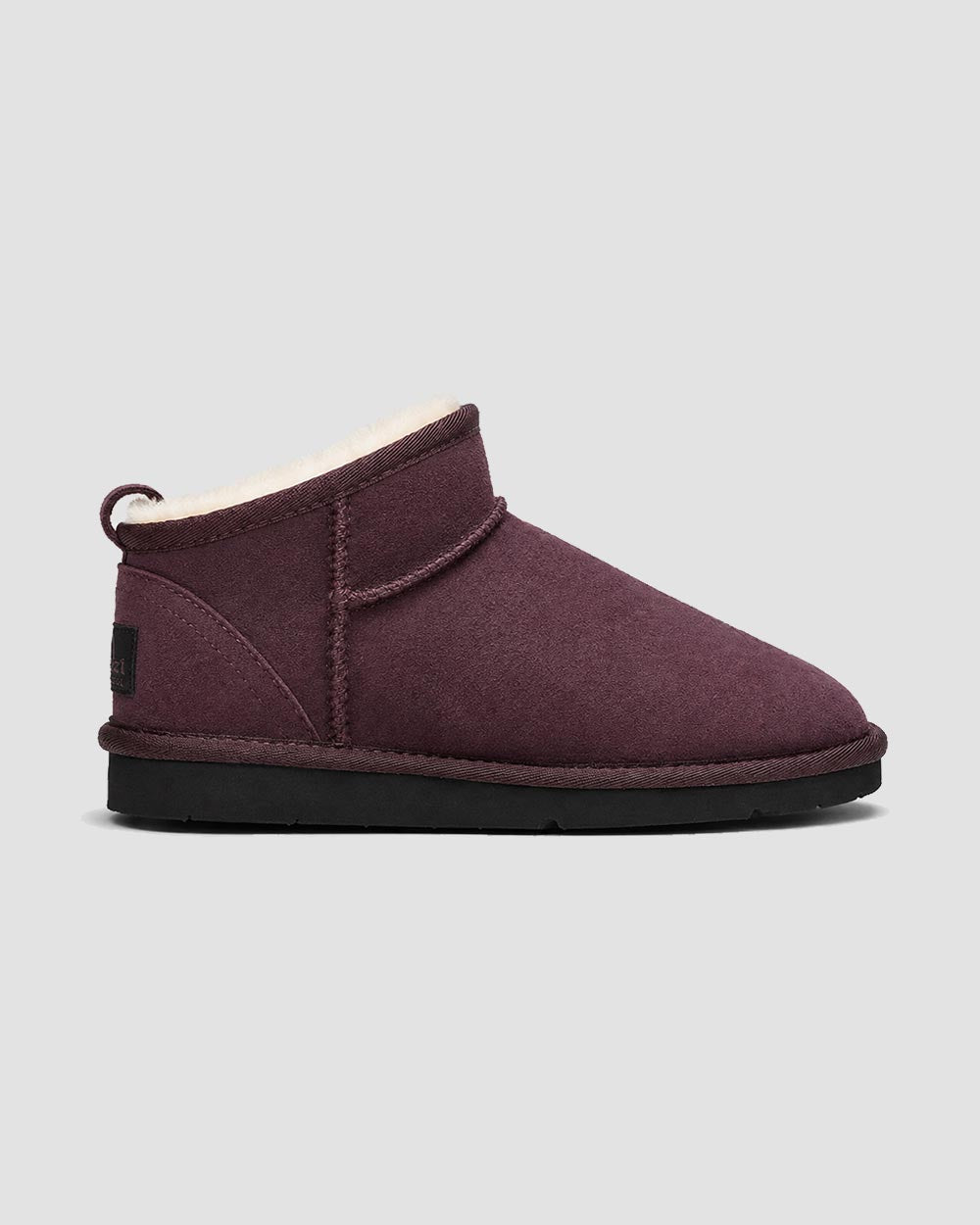 classic ultra mini ugg boots raisin side
