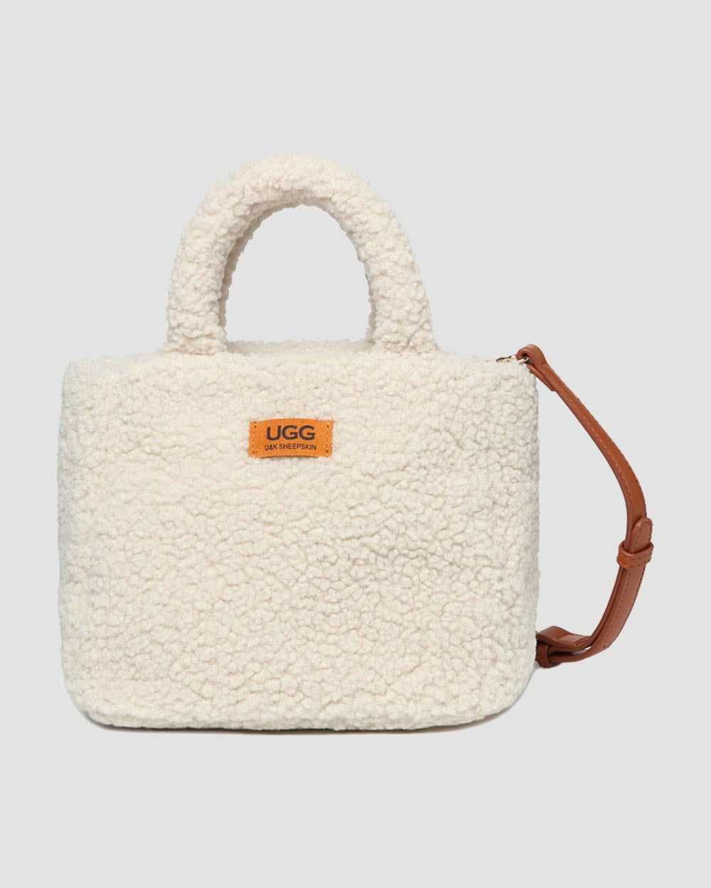 cloud sheepskin tote ugg bag front
