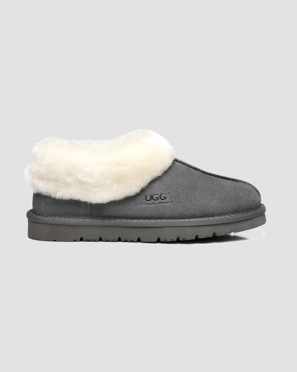 homey ugg slippers grey side