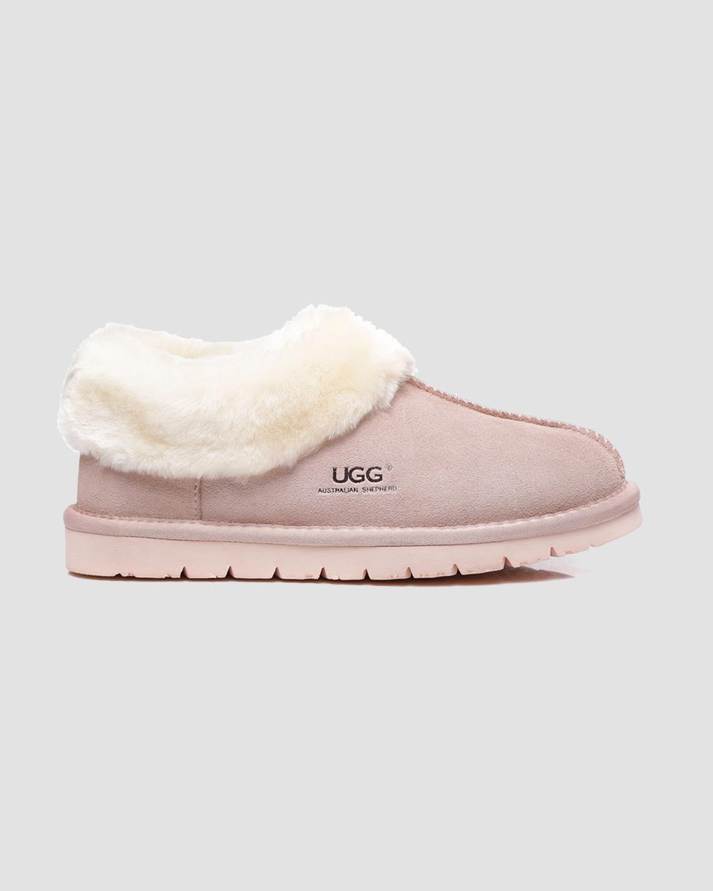 homey ugg slippers pink side