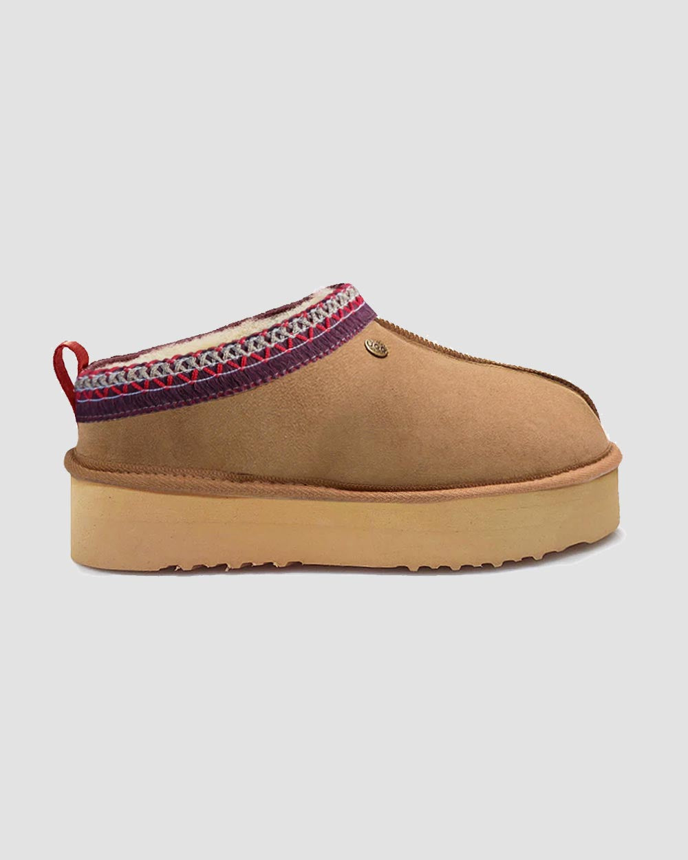 jasper platform uggs chestnut red side