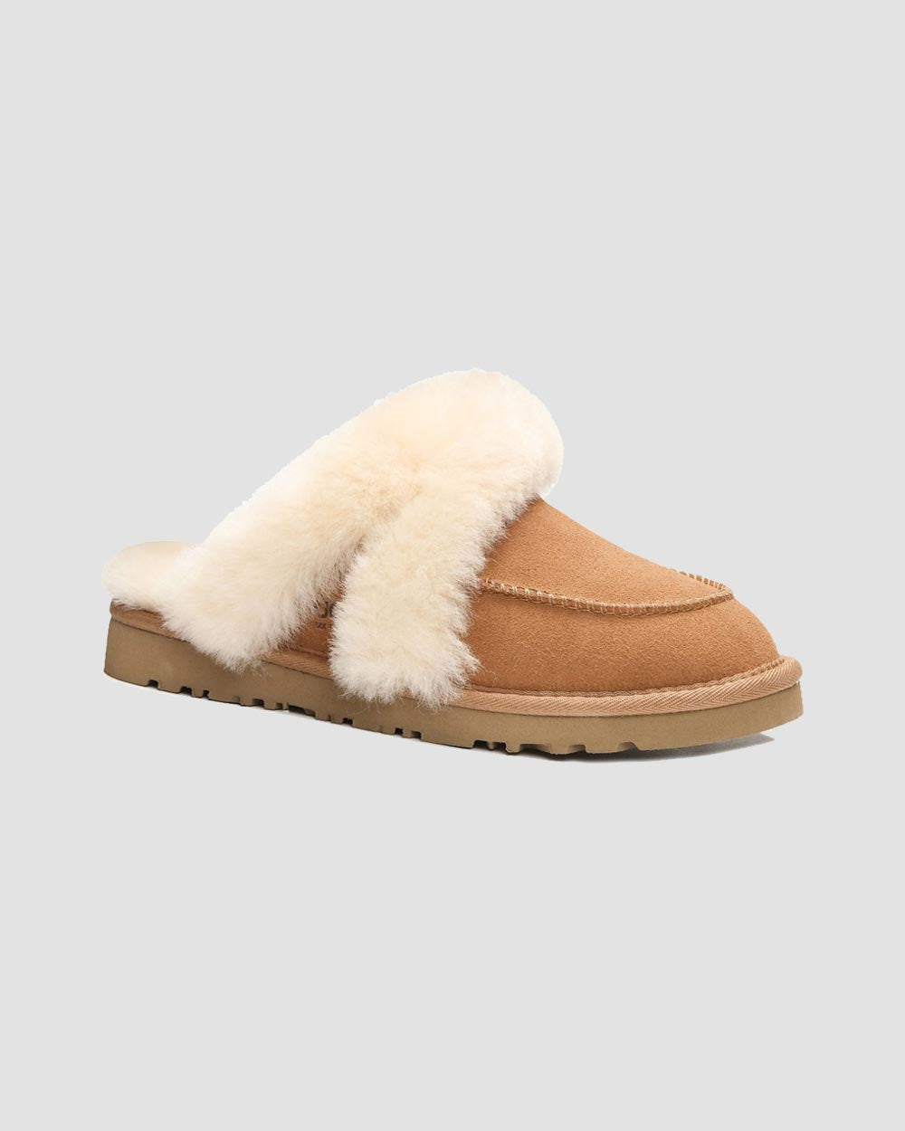 jules ugg scuffs chestnut angle