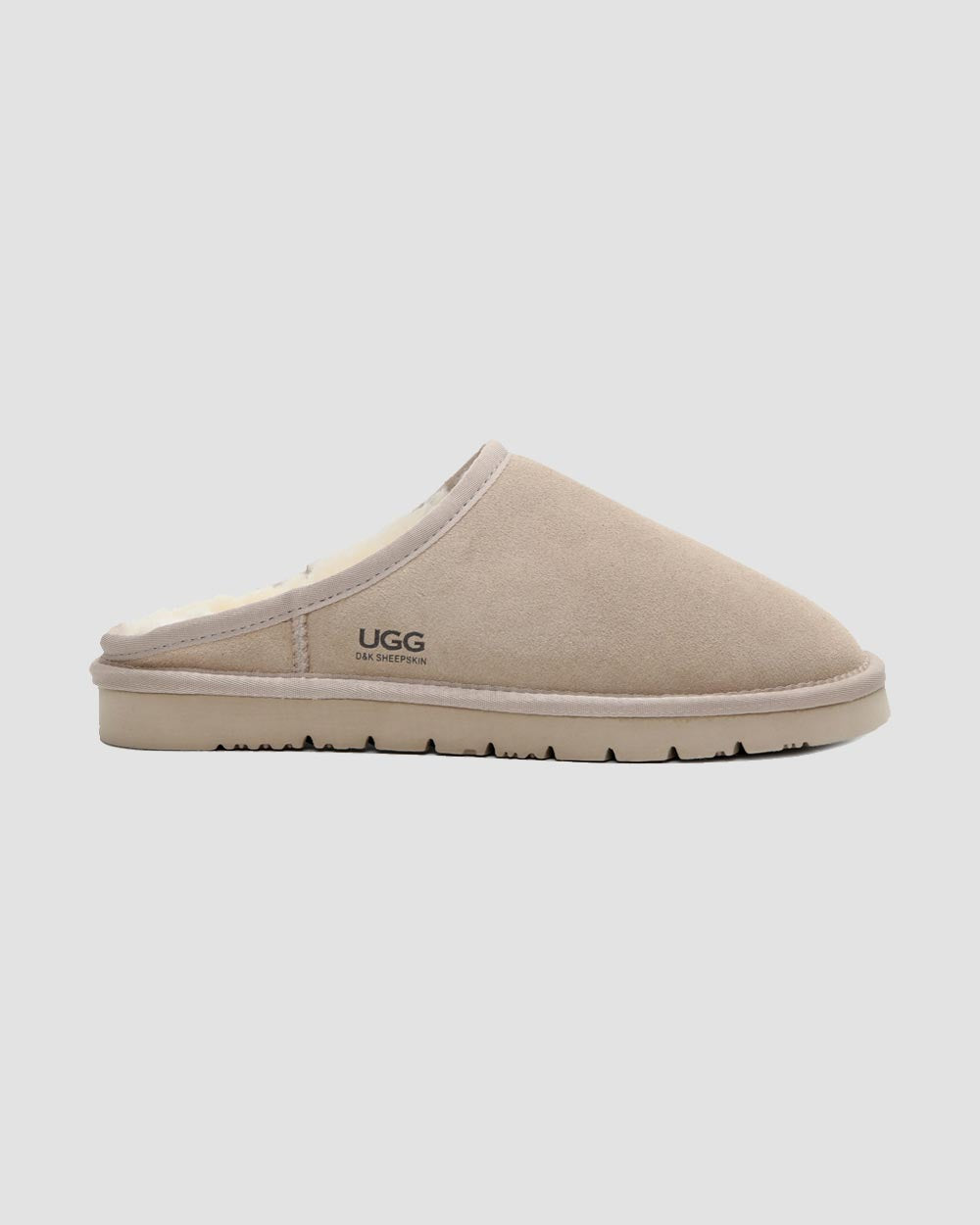 mens classic slip on uggs mustard seed side