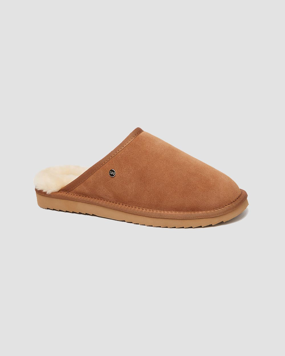 mens ultimate ugg scuffs chestnut angle