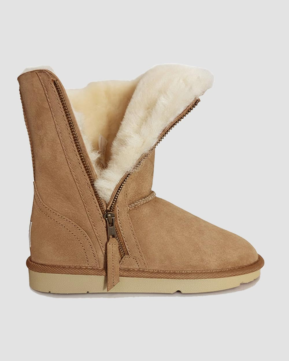 Mid Zip Ugg Boots