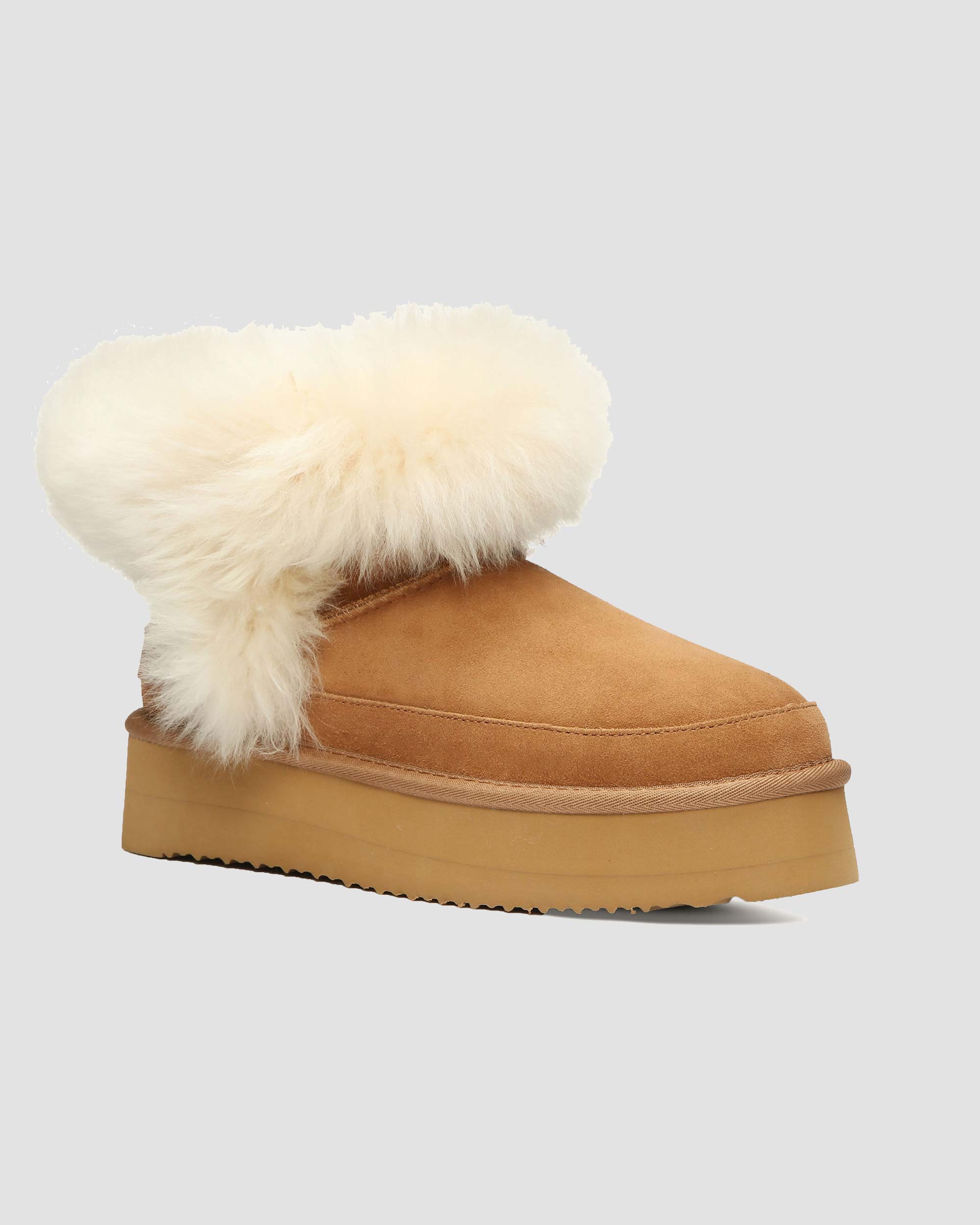 Raffia Ultra Mini Platform Ugg Boots