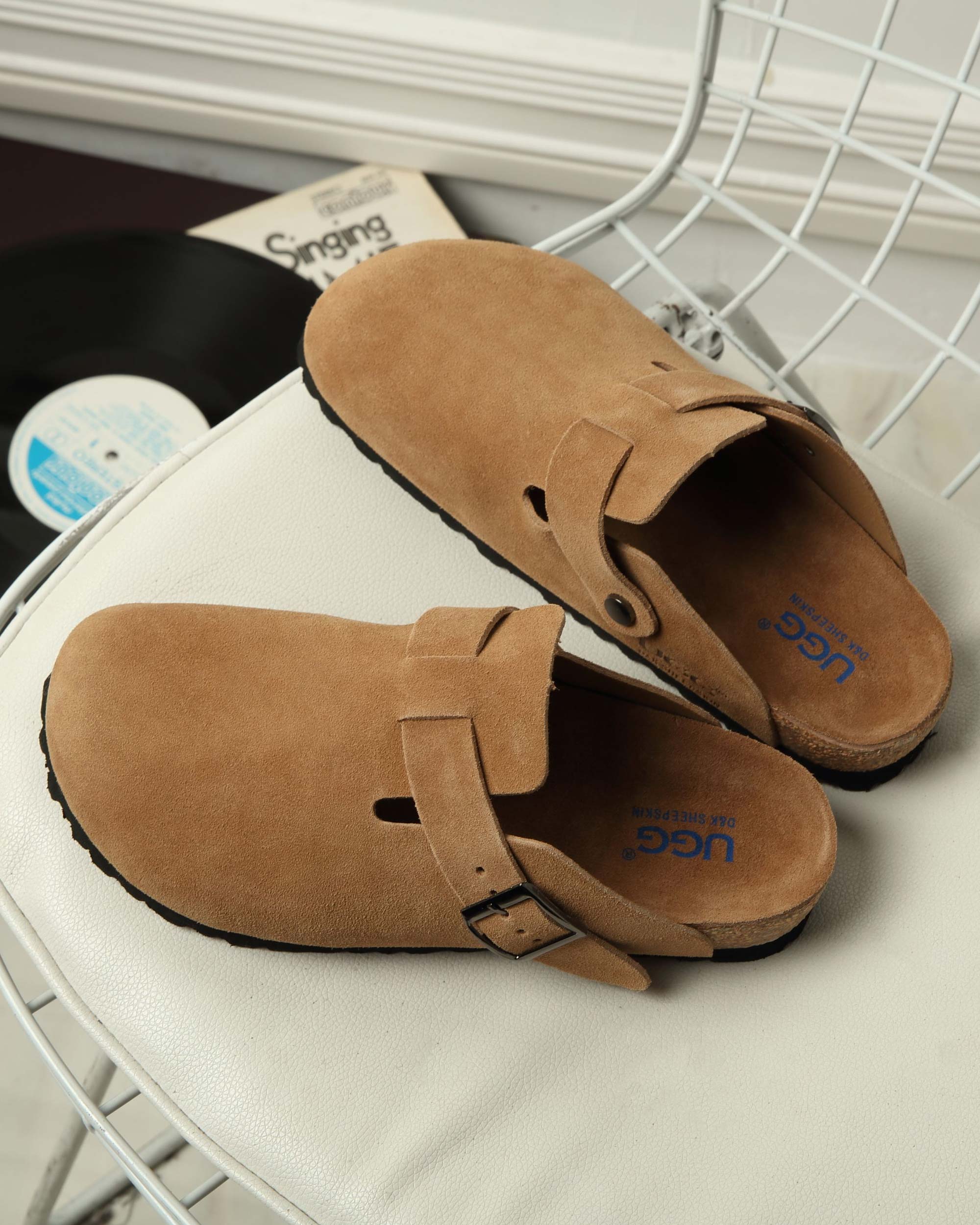 Sandra Suede Clogs