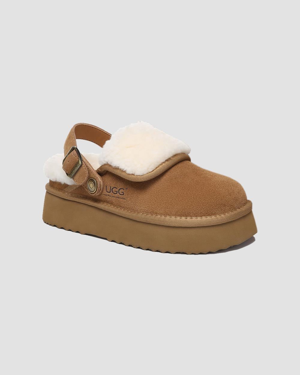 Tenley Platform Ugg Slippers