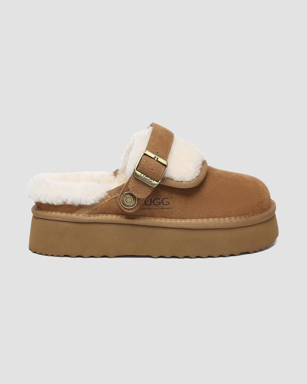 Tenley Platform Ugg Slippers