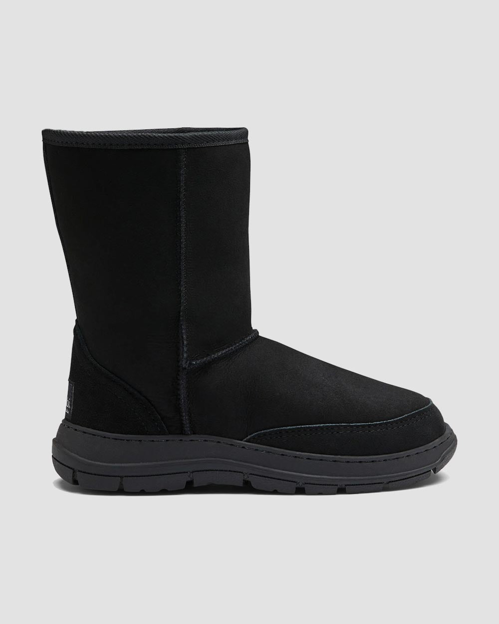 terrain short ugg boots black side