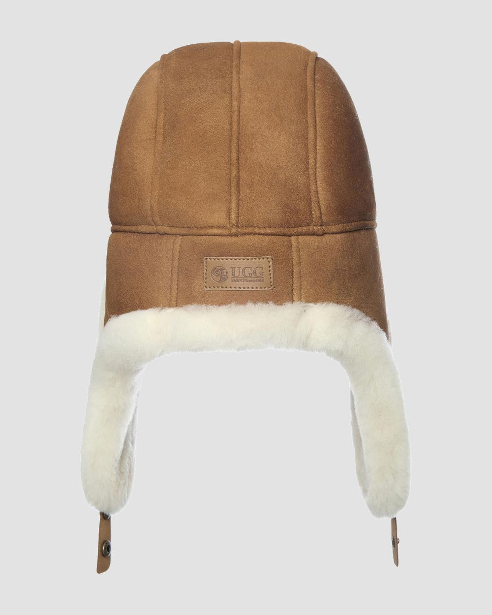 ugg aviator hat chestnut back