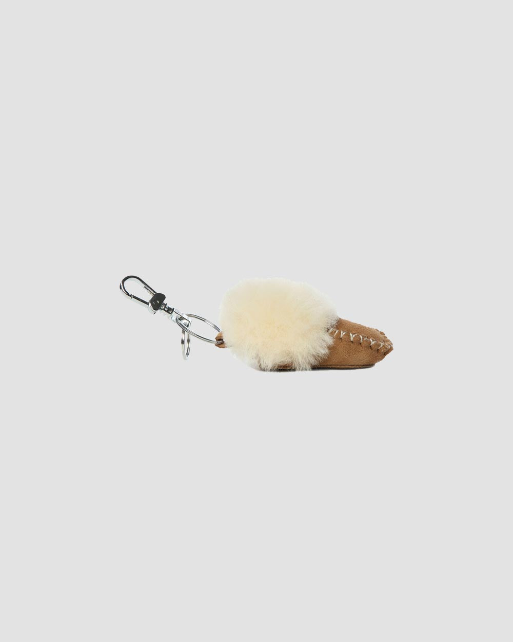 ugg keyring moccasin chestnut