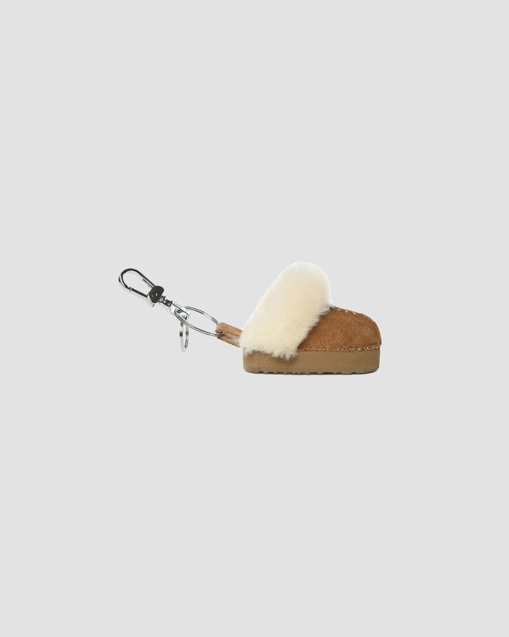 ugg keyring slipper chestnut