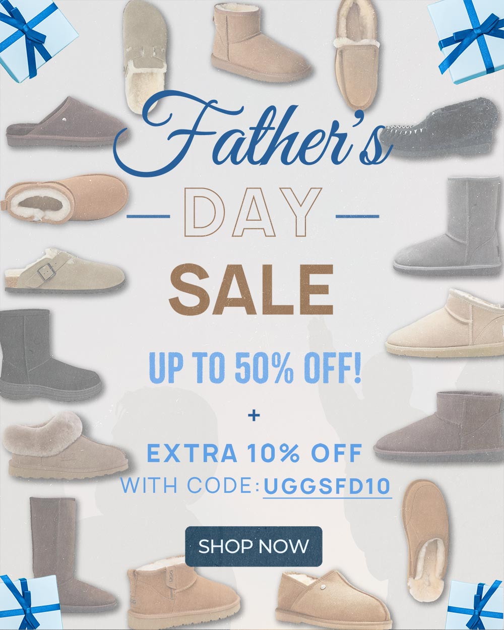 uggs fathers day sale banner