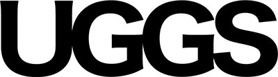uggs logo black