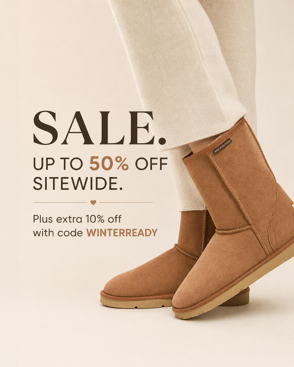 uggs winter ready banner