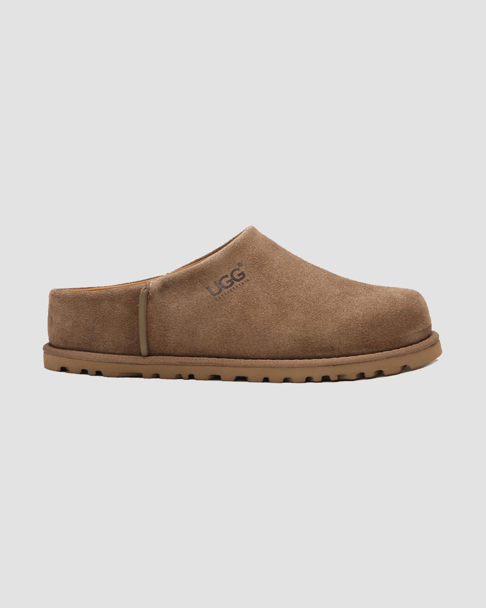 ultimate ugg clog taupe side