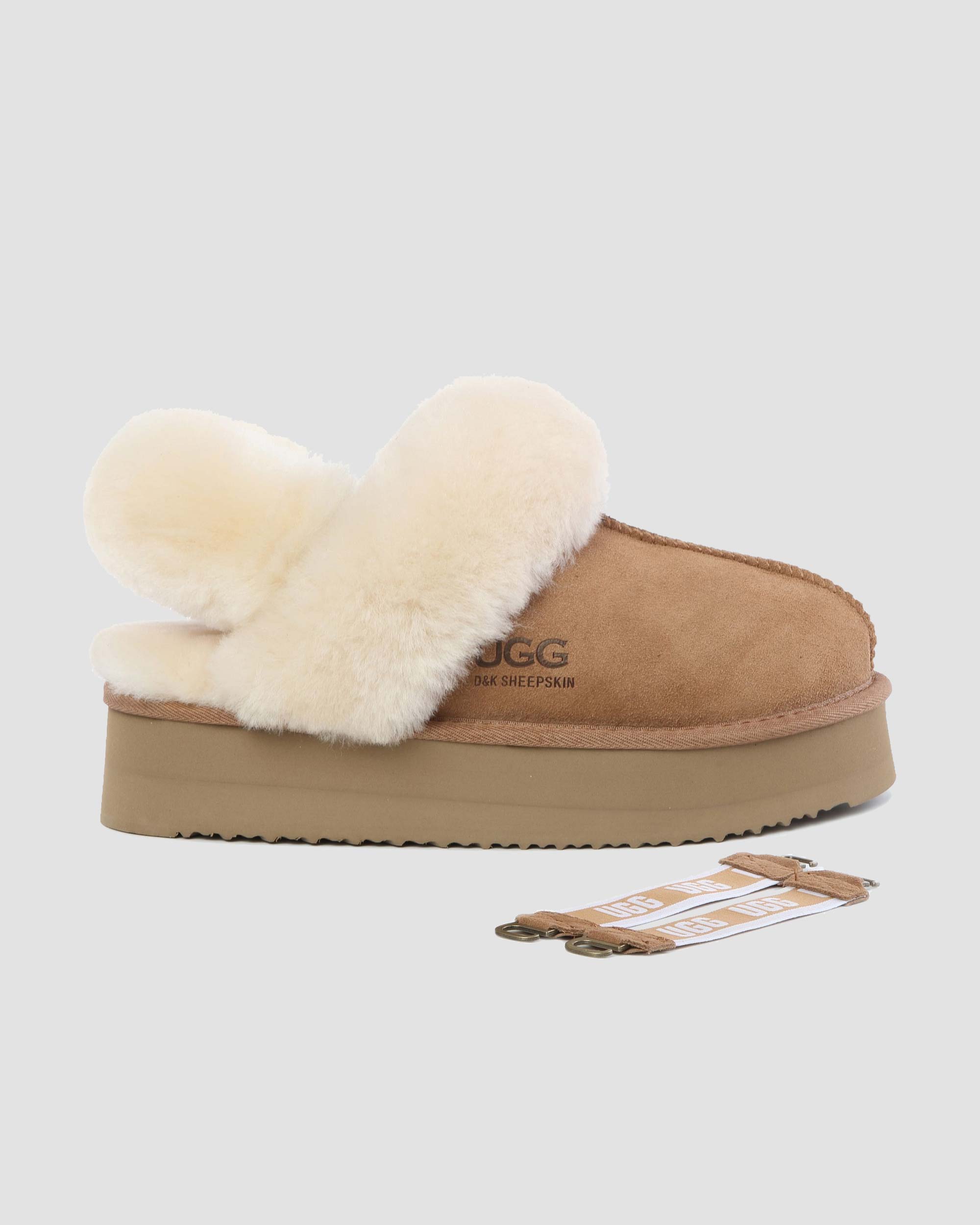 Vana Strappy Platform Ugg Scuffs