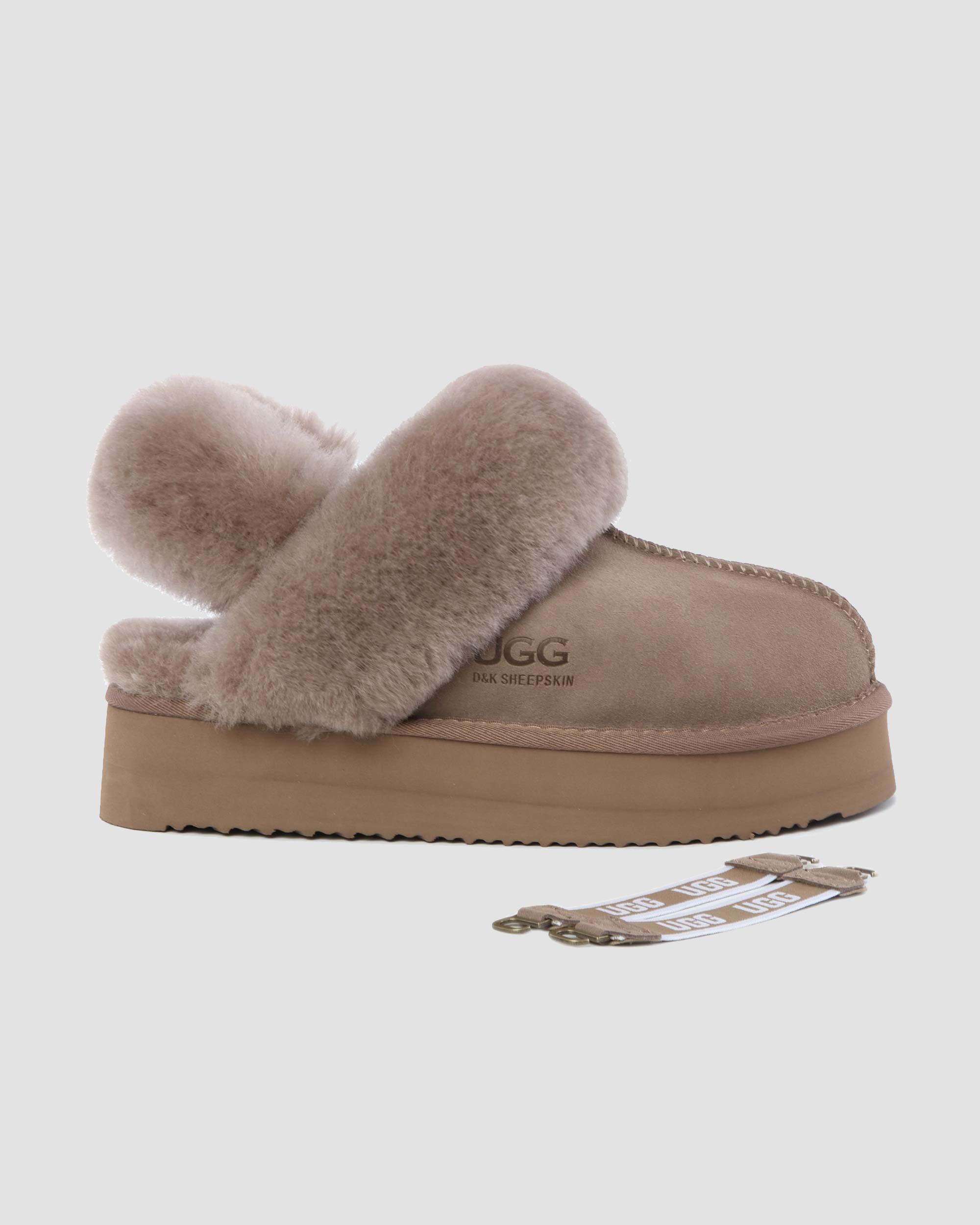 Vana Strappy Platform Ugg Scuffs