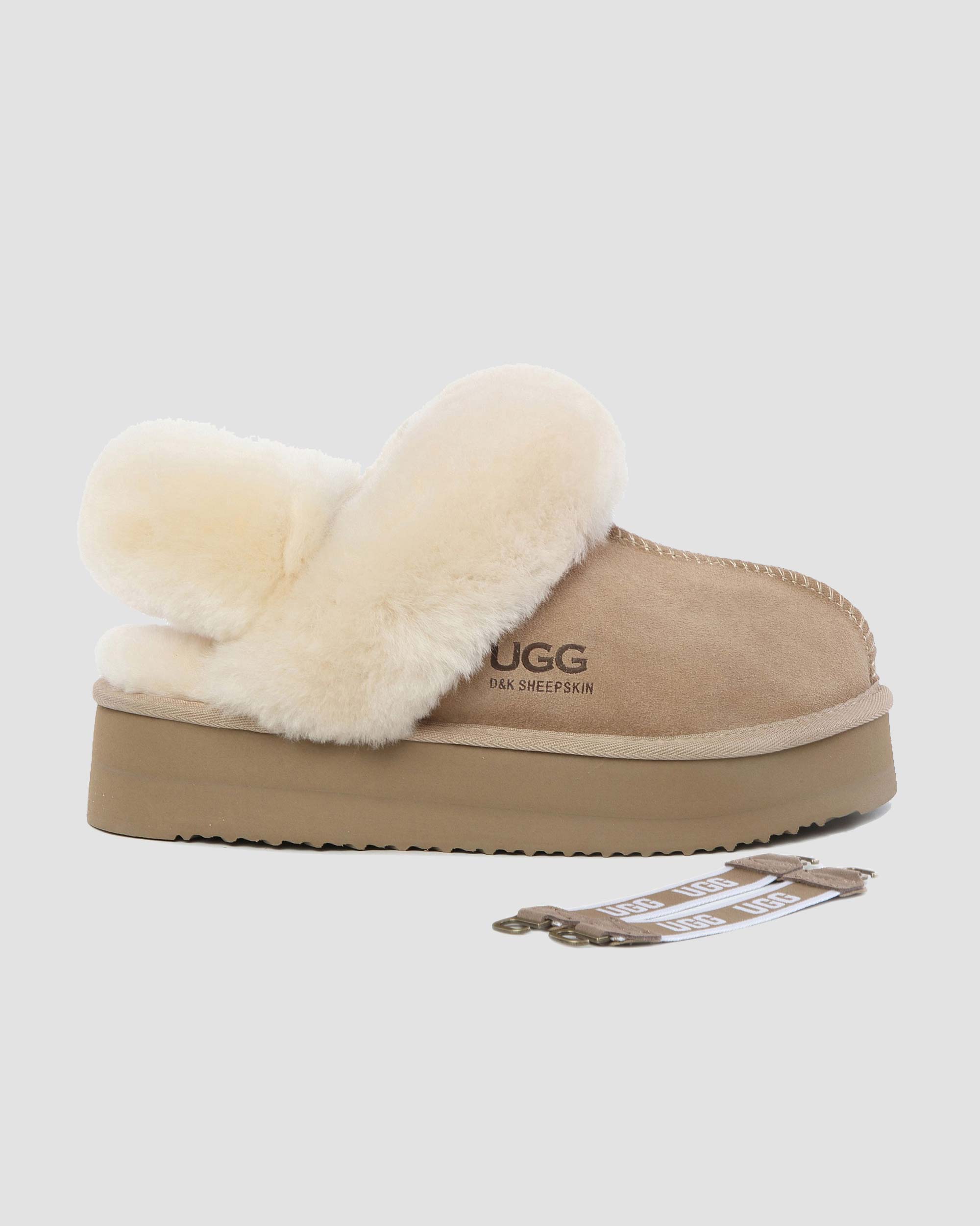 Vana Strappy Platform Ugg Scuffs