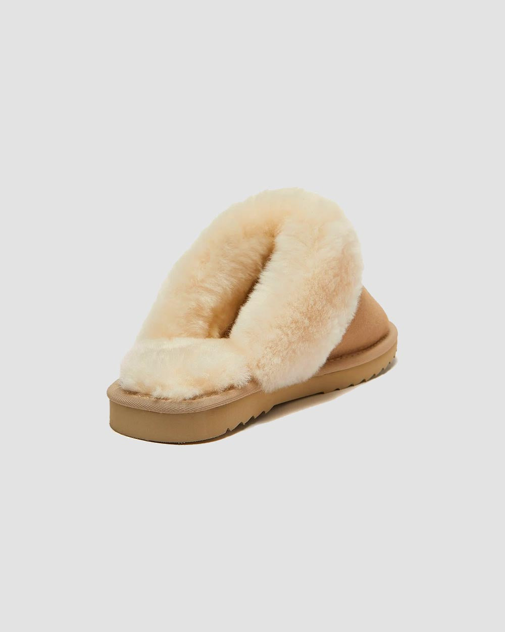 womens classic scuff chestnut back